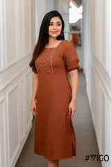 PuffLoom Linen in Espresso