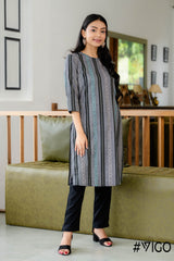 CHARM COTTON STRIPED