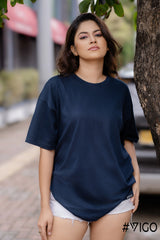 BLUE OVERSIZED T SHIRT