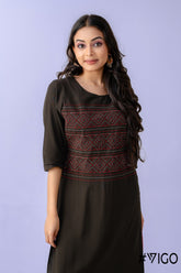 GREEN BREEZY CHIC EMBROIDERY