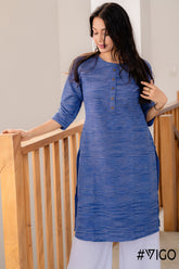 BLUE IKAT CLASSIC ELEGANCE