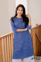 BLUE IKAT CLASSIC ELEGANCE