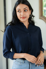 LONG SLEEVE BLUE SHIRT