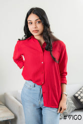 LONG SLEEVE RED SHIRT