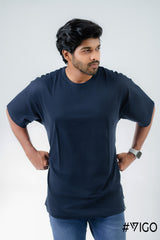 BLUE OVERSIZED T SHIRT