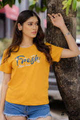 Yellow Short Sleeve T-shirt