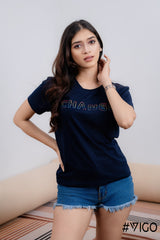 Blue Short Sleeve T-shirt