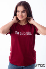 Maroon Short Sleeve T-shirt