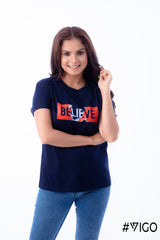 Blue Short Sleeve T-shirt