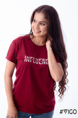 Maroon Short Sleeve T-shirt