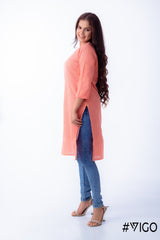 PINK BEAUTY PURE COTTON KURTI