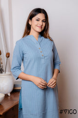 SKY MIST PURE COTTON CO-ORD SET