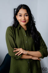 LONG SLEEVE GREEN SHIRT