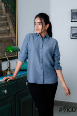 LONG SLEEVE GREY SHIRT