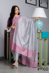 VIGO EVERYDAY ELEGANCE ONION PINK KURTA SET