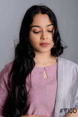 VIGO EVERYDAY ELEGANCE ONION PINK KURTA SET