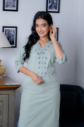 ELEGANT ETHOS EMBROIDERY KURTA
