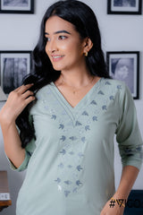 ELEGANT ETHOS EMBROIDERY KURTA