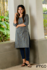 BREEZE BEAUTY LIGHT GARY COTTON KURTI