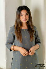 BREEZE BEAUTY LIGHT GARY COTTON KURTI