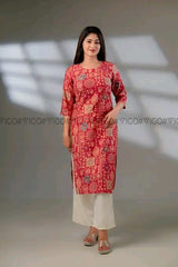 RED BREEZE BEAUTY | PREMIUM  KURTI