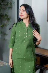 GREEN CHARM PURE COTTON  CO-ORD SET