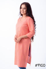 PINK BEAUTY PURE COTTON KURTI
