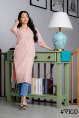 ELEGANT ETHOS EMBROIDERY KURTA