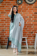 VIGO EVERYDAY ELEGANCE GREEN KURTA SET