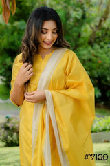 VIGO EVERYDAY ELEGANCE YELLOW KURTA SET