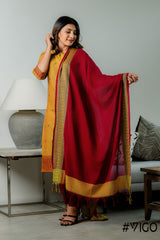 VIGO YELLOW ELEGANCE FULLY COTTON KURTA SET