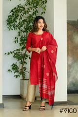 VIGO AARI WORK KURUTHA SET