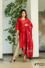 VIGO AARI WORK KURUTHA SET